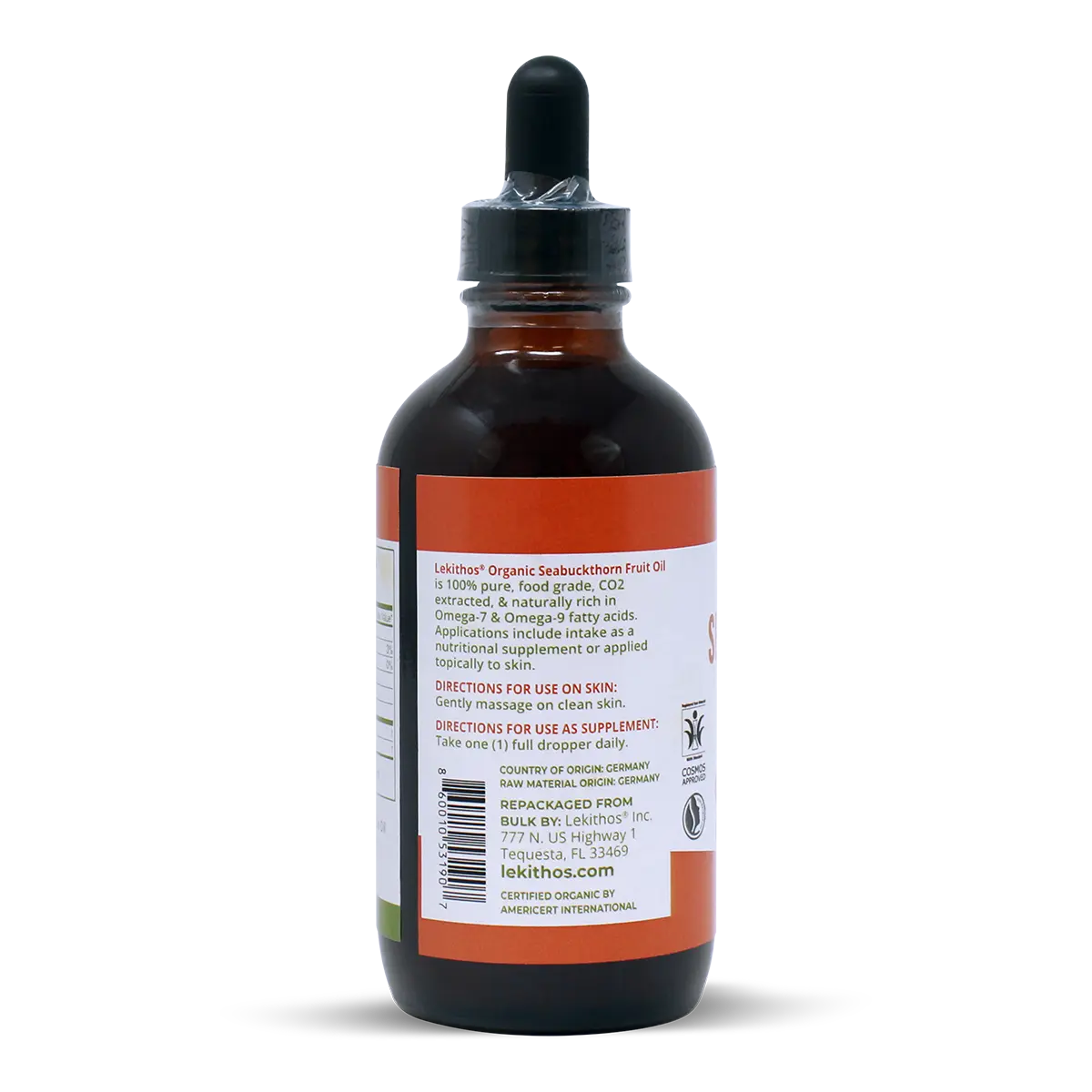 Organic Seabuckthorn Oil