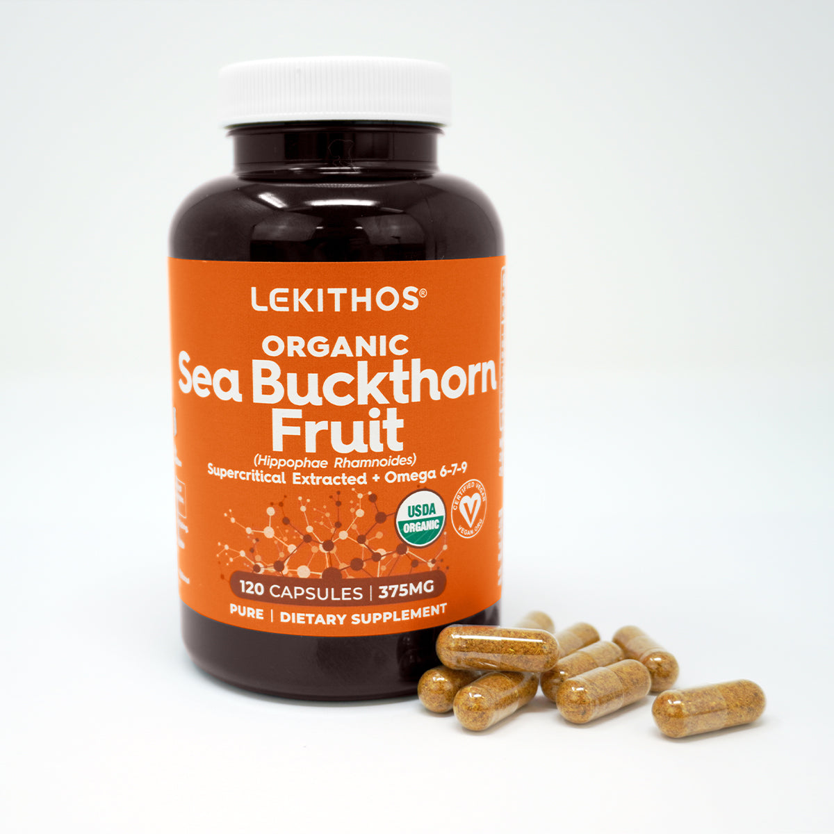 Organic Sea Buckthorn Fruit Capsules