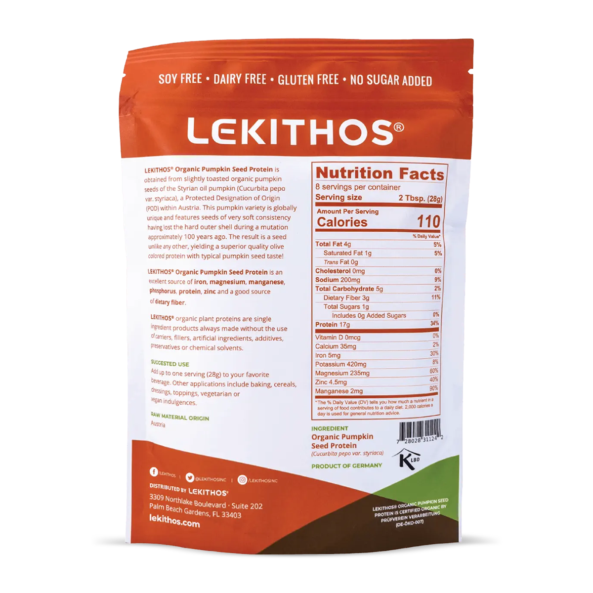 Organic Pumpkin Seed Protein