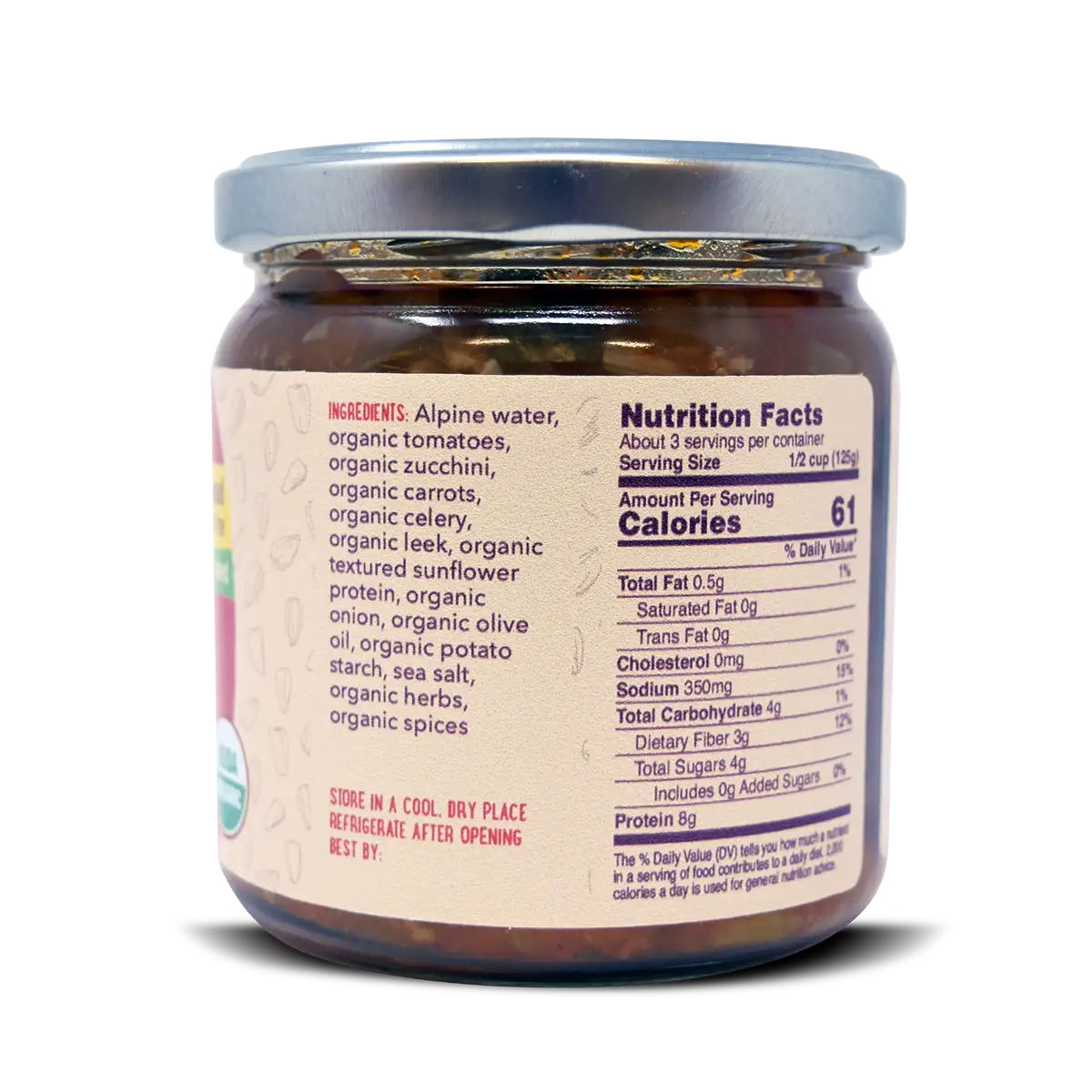 Organic Sunflower Bolognese Sauce