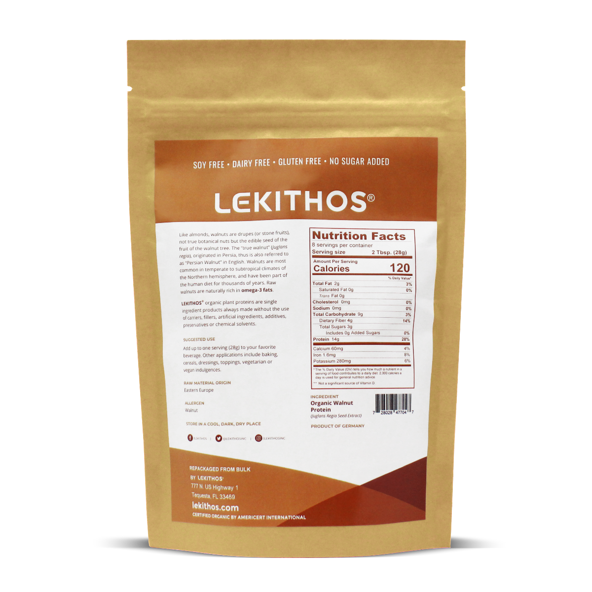 Organic Walnut Protein