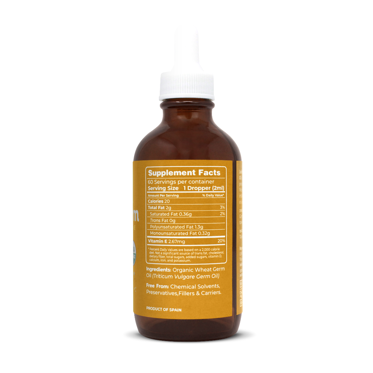 Organic Wheat Germ Oil
