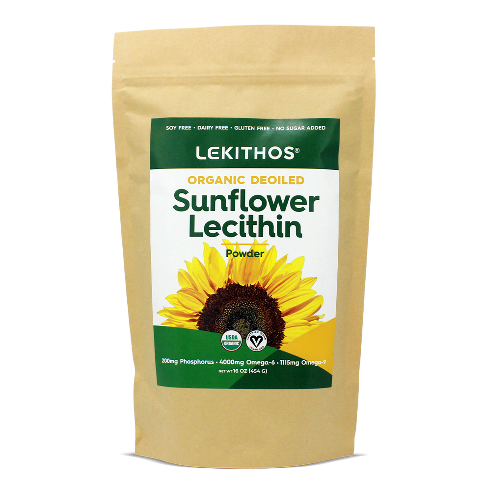 Lekithos Organic Deoiled Sunflower Lecithin Powder Lekithos® Inc.