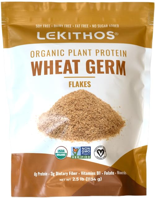 Organic Wheat Germ Protein Flakes