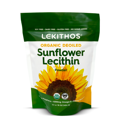 Organic Deoiled Sunflower Lecithin Powder