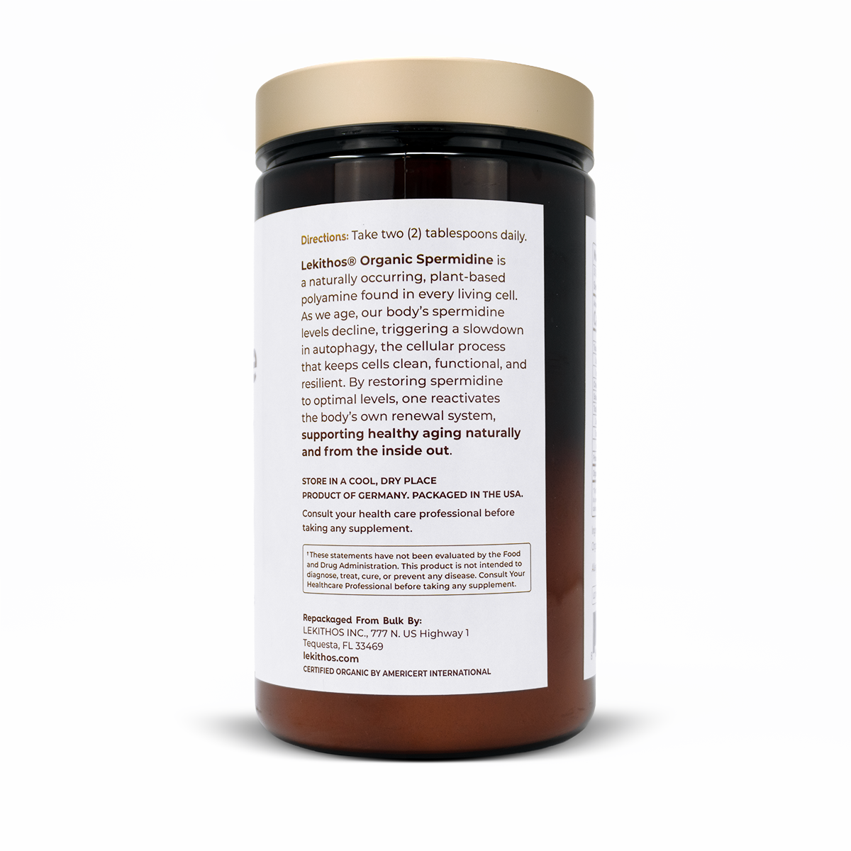 Organic Spermidine Powder