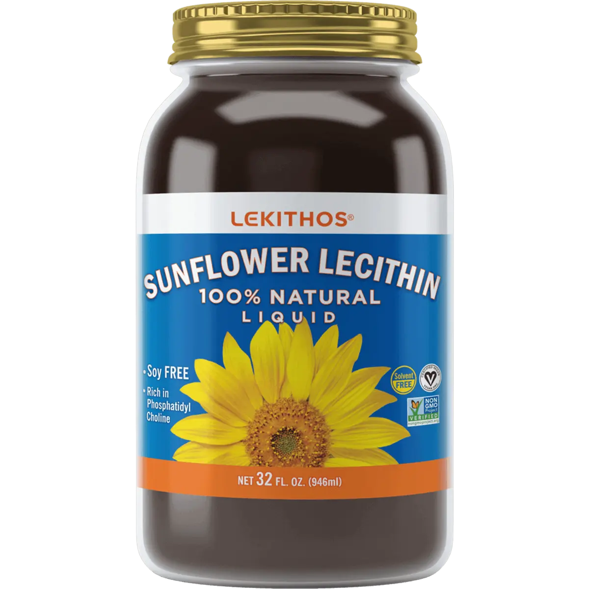 100% All Natural Liquid Sunflower Lecithin