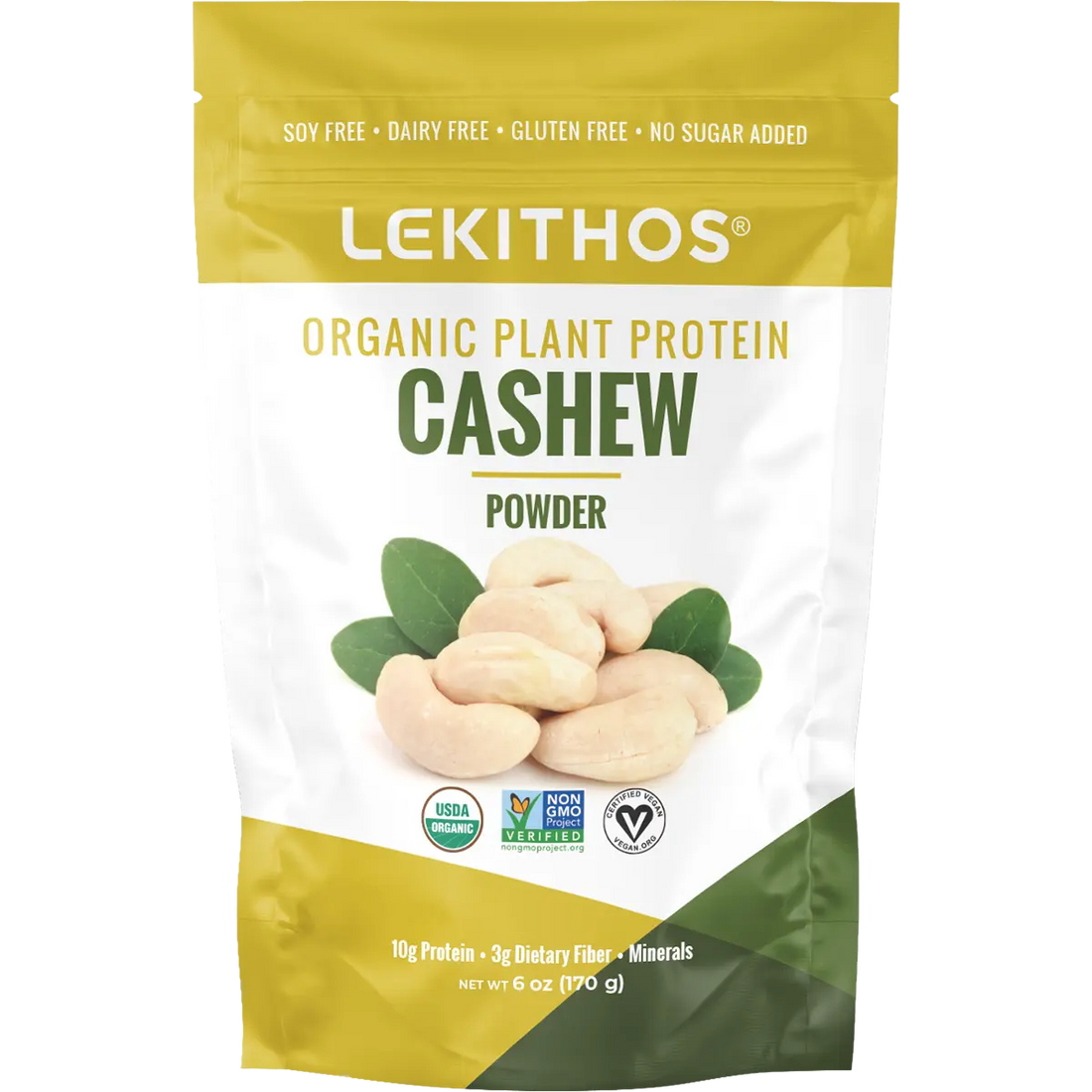 Lekithos® Certified Organic Cashew Protein, Nutrient-Rich Superfood ...