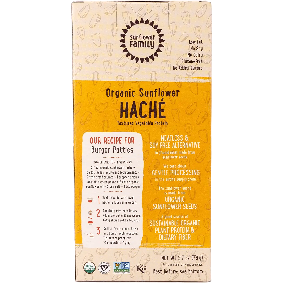 Organic Sunflower Hache